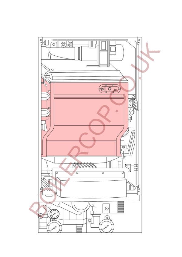 WORCESTER - Commercial Boilers - GB162 V2 65KW - Heat Exchanger